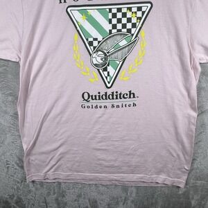 Harry Potter‎ Women's 2XL Short Sleeve Hogwarts Quidditch Pink